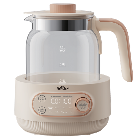 Máy hâm sữa tiệt trùng Bear WW-4H12M