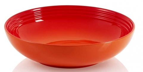 Bát tô LeCreuset Servierschale 32cm Orange - màu cam