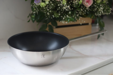 CHẢO CHỐNG DÍNH SÂU LÒNG BEHOME BHD24, ĐƯỜNG KÍNH 24CM
