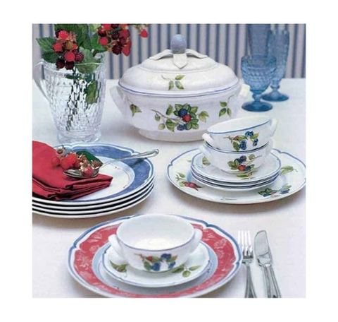 Bộ Bát Súp Kèm Đĩa Villeroy & Boch Cottage 10-1115-2500 (1250+2510)