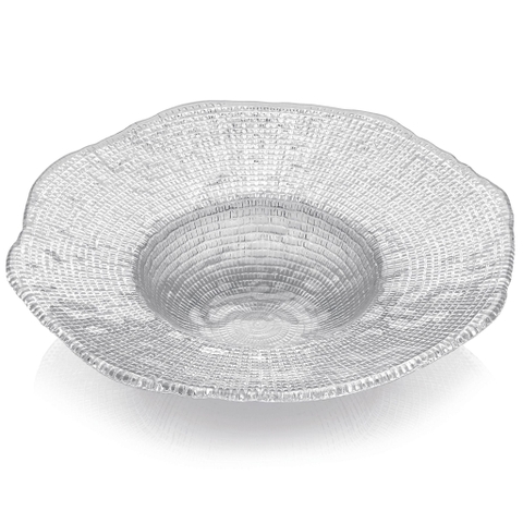 Đĩa sâu lòng IVV Pasta 30cm trắng Diamante