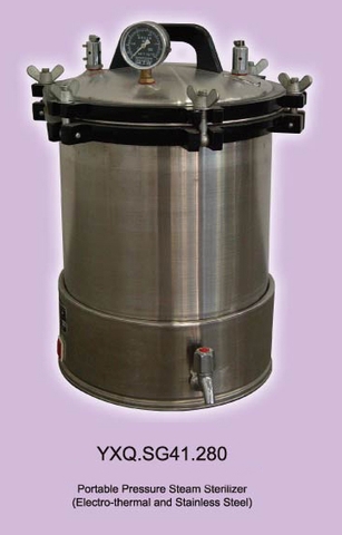 NỒI HẤP TIỆT TRÙNG DỤNG CỤ Y TẾ 18 LÍT AKIKO LHS-18A