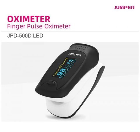 Máy đo nồng độ oxy máu và nhịp tim Jumper JPD-500D (OLED)
