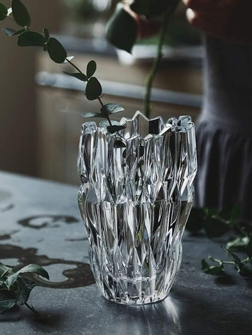 Lọ hoa pha lê Nachtmann Quartz 88333 Made in Germany cao 16cm