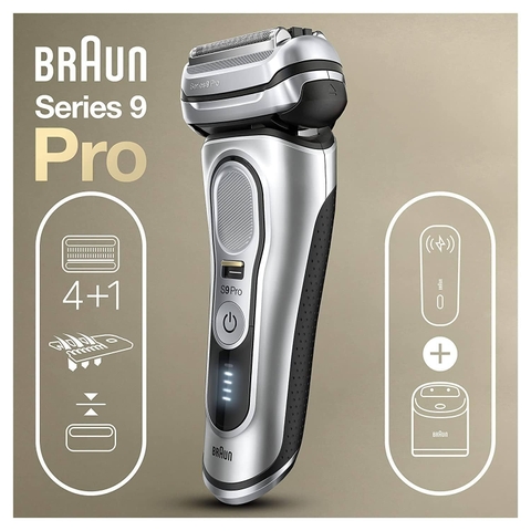 Máy cạo râu Braun serie 9 Pro bản 2022 - Made in Germany