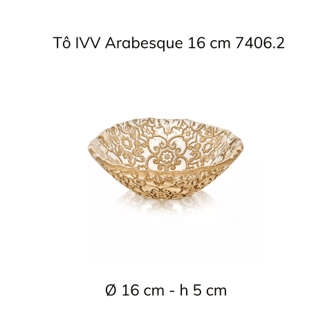 Tô Arabesque Individual Gold Leaf IVV