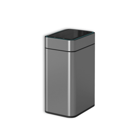 Thùng rác cảm ứng ELPHECO cánh bướm inox 15L ELPH9830 có đèn