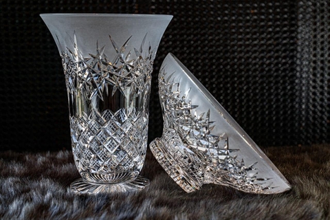 Set Pha lê mài Bohemia 25,5cm (loại 2)