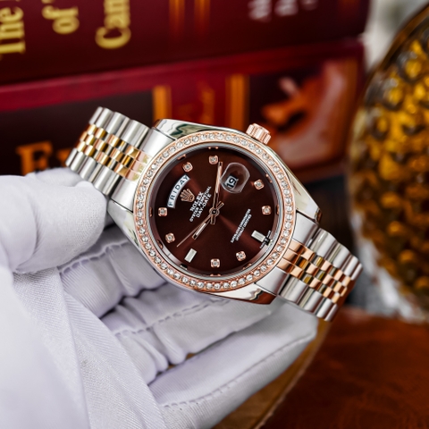 Đồng hồ đeo tay Rolex D115 Máy Pin