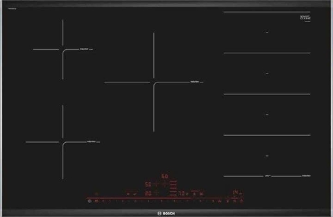 Bếp từ 5 vùng nấu Bosch PXV875DC1E Serie 8
