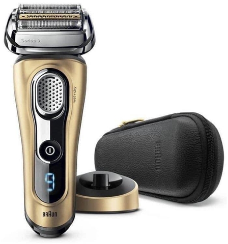 Máy cạo râu Braun 9399s Series 9 Premium made in Germany NEW (màu vàng Gold) -  phiên bản giới hạn cực hiếm