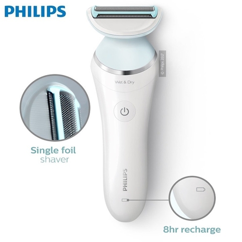 MÁY CẠO LÔNG KHÔ VÀ ƯỚT DÀNH CHO NỮ PHILIPS BRL130/00