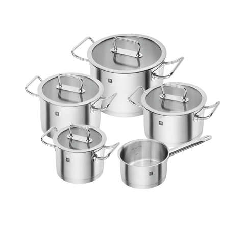 BỘ NỒI ZWILLING PRO 5 MÓN NẮP KÍNH HÀNG CAO CẤP XỊN XÒ
