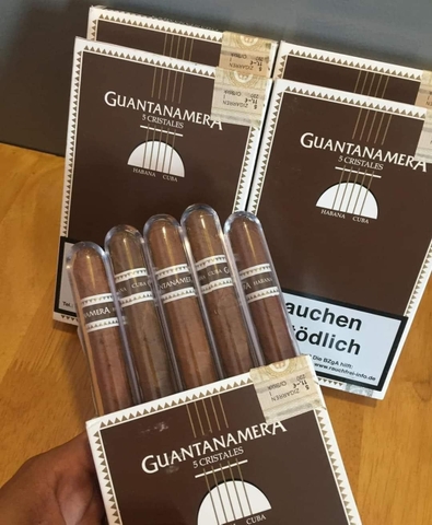 Cigar GUANTANAMERA Cristales hộp 10 điếu