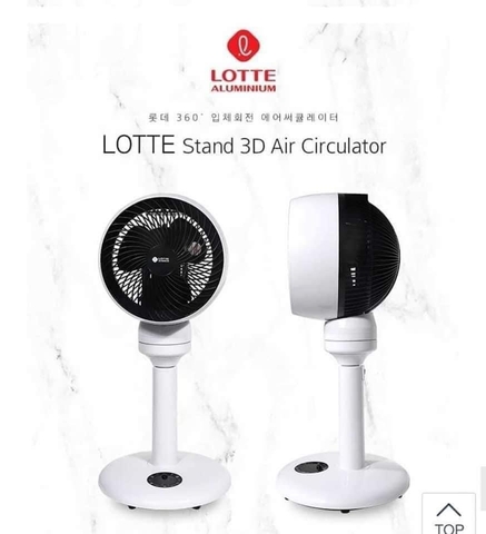 QUẠT TUẦN HOÀN KHÔNG KHÍ 360 độ LOTTE