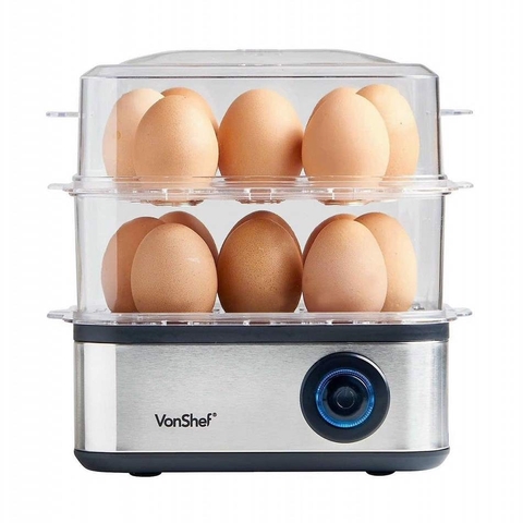 Máy luộc trứng và làm trứng Omelette 3 in 1 Vonshef