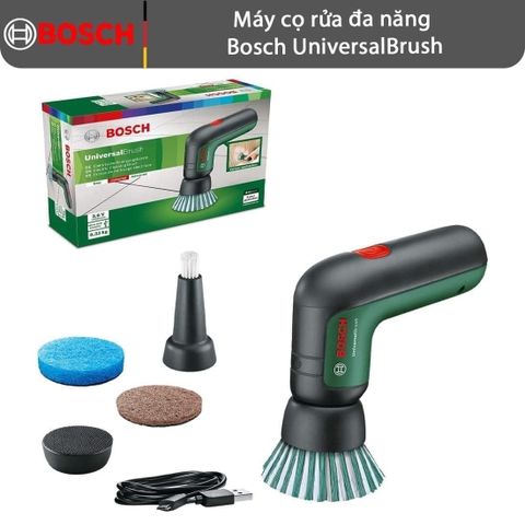 Máy cọ rửa vệ sinh đa năng BOSCH UniversalBrush (sạc pin) siêu tiện dụng