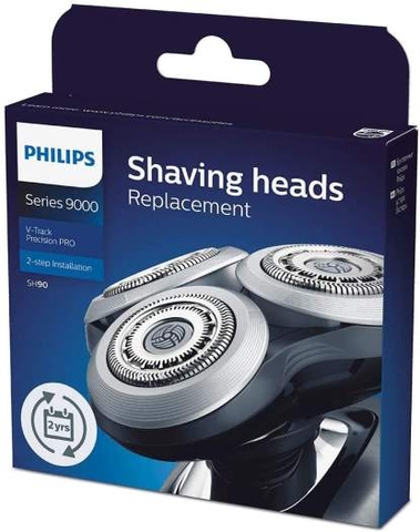 3 Đầu dao cạo Sh90 thay thế thích hợp cho máy cạo râu Philips S9000 S9011 RQ12