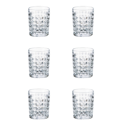 Set 6 cốc whisky 230 ml Bohemia Diamond 8593410052315