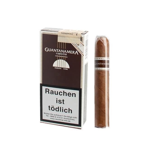 Cigar Guantanamera Minutos - hộp 3 điếu