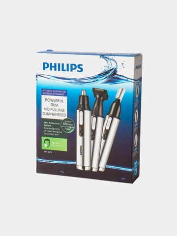 Máy cắt lông mũi lông mày, tạo kiểu râu Philips HP-305 đa năng 3 trong 1