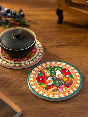 SET 4 LÓT CỐC GỐM CÁCH NHIỆT HÃNG MAGRACE