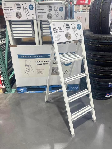 Thang nhôm gấp gọn cao cấp 4 bậc USA