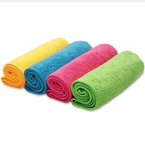 SET 14 KHĂN LAU BẾP CẦU VỒNG - LAU BÁT VILEDA XXL