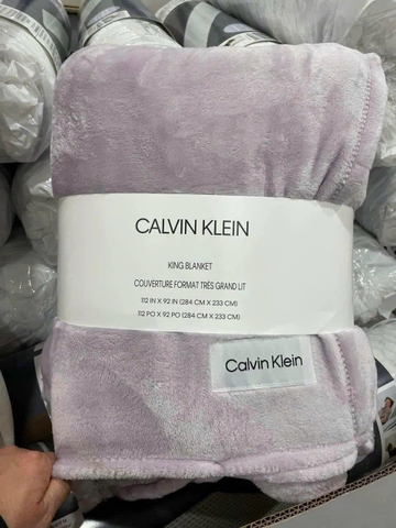 Chăn lông 1 lớp siêu mềm siêu mướt CalvinKlein