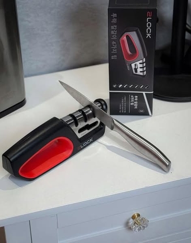 Dụng cụ mài dao/kéo 2 in 1 siêu xịn đẹp 2Lock Korea