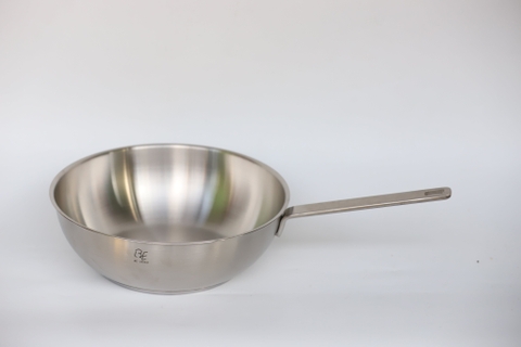 Chảo xào inox 28cm sâu lòng behome-304