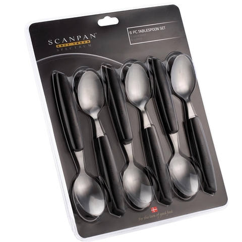 Bộ Thìa Inox Màu Đen Scanpan Spectrum 51700899