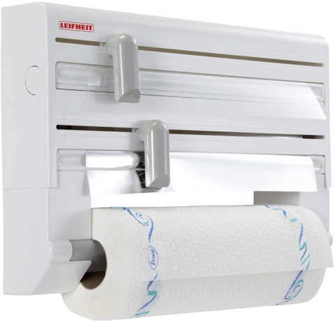 Khung giữ giấy nhà bếp LEIFHEIT Rollenhalter Parat ComfortLine 41,5x26,5x9,5cm weiß