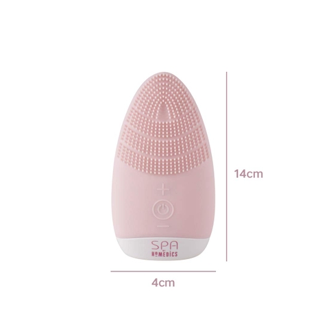 Máy rửa mặt mini silicone công nghệ siêu âm HoMedics FAC-001-EU