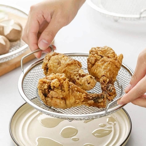 KHAY RÁO DẦU HẤP INOX CHOCKMEN
