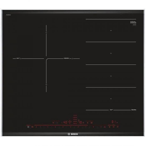 Bếp từ Bosch PXJ675DC1E công suất lớn 7.400W (3 vùng nấu)