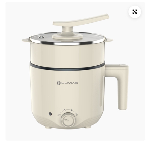 Nồi điện đa năng Lumias LM-PM608 1.8L, có khay hấp