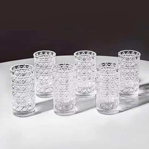 Set 6 ly shot 20ml Diamond hoạ tiết kim cương siêu sang