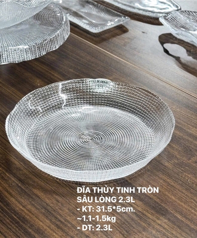 KHAY FLORENCE ĐƯỜNG KÍNH 31CM