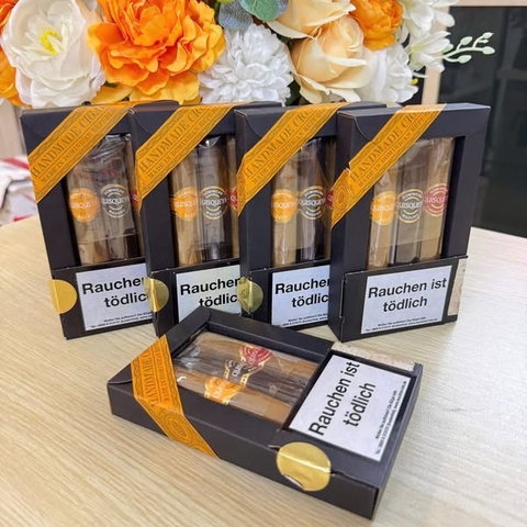 Cigar cao cấp Quisqueya làm thủ công từ Cộng hòa Dominica - Hộp 3 điếu