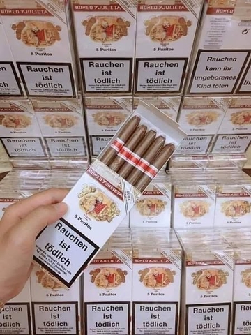 Cigar Romeo y Julieta Puritos (1 cây 10 gói)