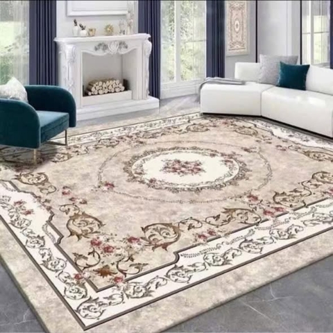 THẢM PANAMA Vintage Cao Cấp Size Queen 1,6m x 2,3m