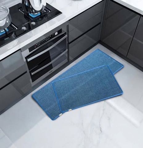 SET THẢM ĐÔI SILVER (1 THẢM NHỎ VÀ 1 THẢM DÀI)