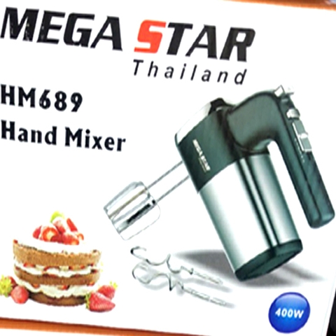 MÁY ĐÁNH TRỨNG CẦM TAY MEGA STAR THAILAND HM689