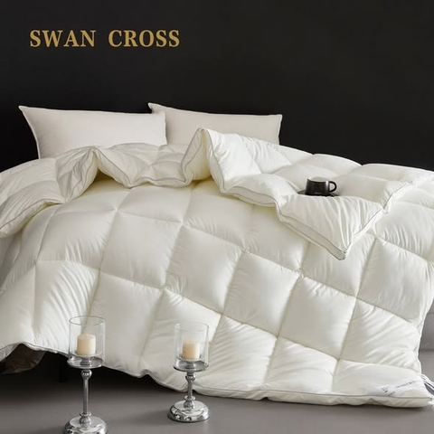 CHĂN LÔNG VŨ SWAN CROSS – ĐẲNG CẤP THƯƠNG GIA