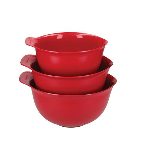 Bộ 3 tô nhựa KitchenAid màu Đỏ Empire KQG175OSERE