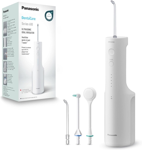 Máy tăm nước siêu âm Panasonic Series 600 EW-DJ67-W303, Model 2024