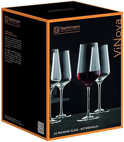 Set ly vang to 680ml Nachtmann ViNova 98076 ROTWEIN MAGNUM 4 chiếc