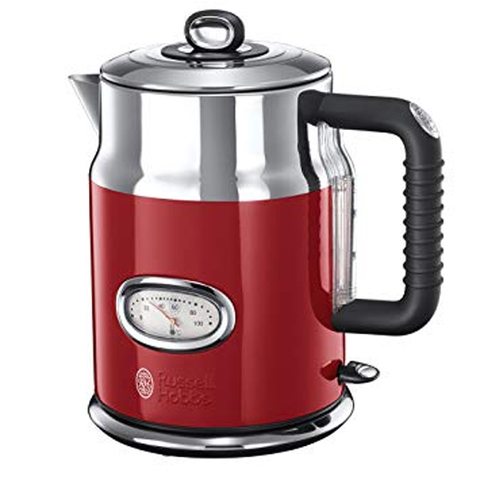 Ấm Siêu Tốc Russell Hobbs Retro 21670-70 2400W 1.7L Màu Đỏ