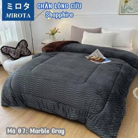 CHĂN LÔNG CỪU NHẬT BẢN MIROTA (2x2m3, 5kg)